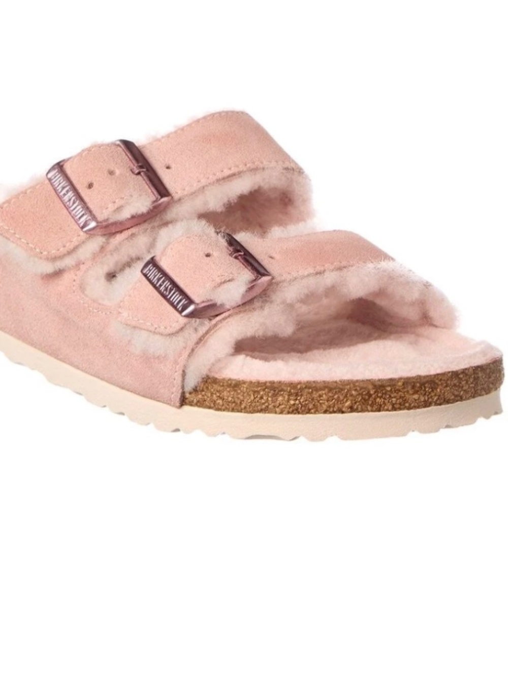 Birkenstock Pink Arizona Shearling Sandal